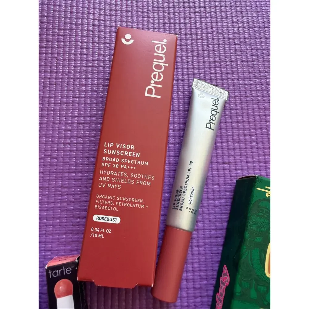 New Tarte Maracuja Lip Oil Polite Society Lip Balm Prequel Sunscreen Lot